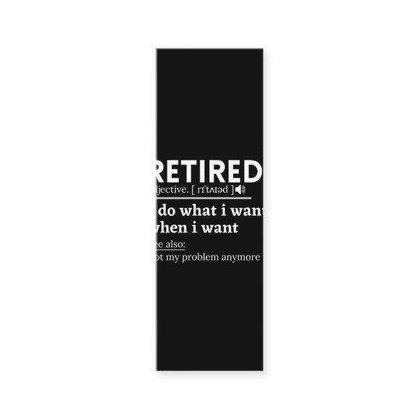 retired definition, funny retirement, loyalty card