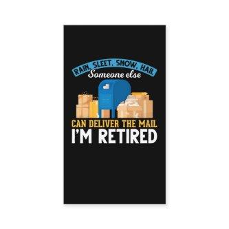 Retired Mailman Postal Worker Retirement