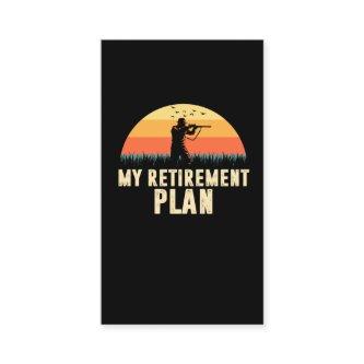 Retirement Plan Hunting Dad Gun Lover Animal Hunt