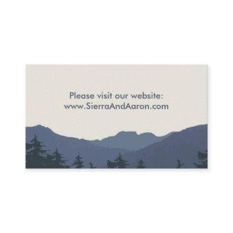 Retreat to the Mountains Website Insert Card