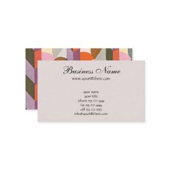 Retro Art Deco Jazz Pastel Colors Shapes Patterns