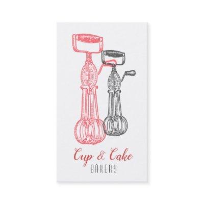 Retro Bakery, Baker, Pastry Chef, Egg Beaters