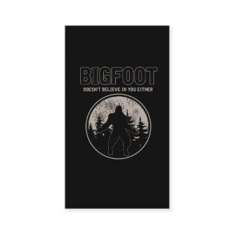 Retro Bigfoot Squatch Yeti Believer Joke