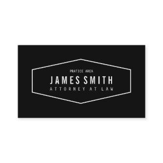 Retro Black and White Professional Attorney