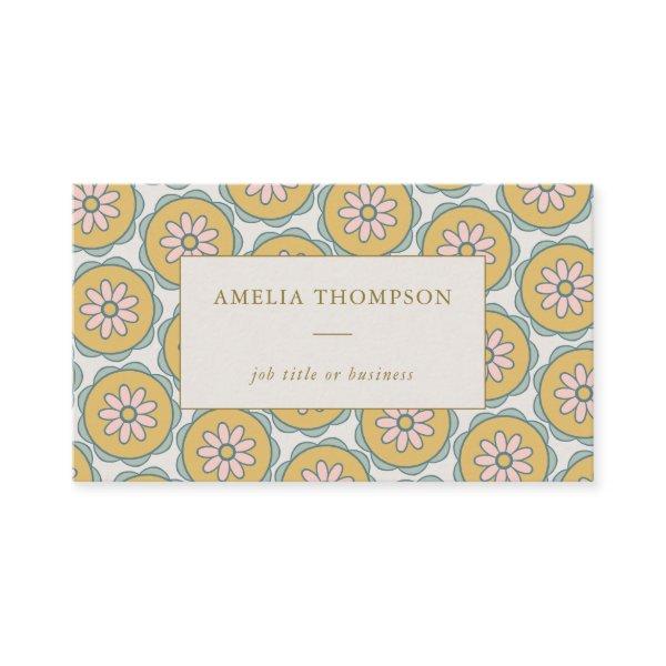 Retro Boho Mandala Floral Stylish Personalized