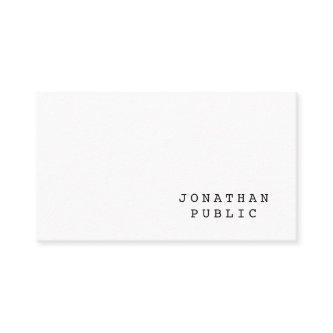 Retro Classic Nostalgic Look Elegant Minimal Plain
