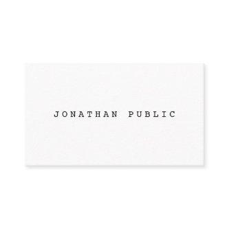 Retro Classic Nostalgic Look Elegant Simple Plain