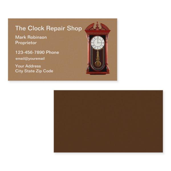 Retro Clock Repairman