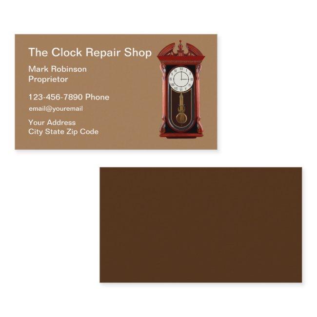 Retro Clock Repairman