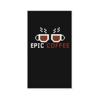 Retro Coffee Gamer Geek Caffeine addict Nerd