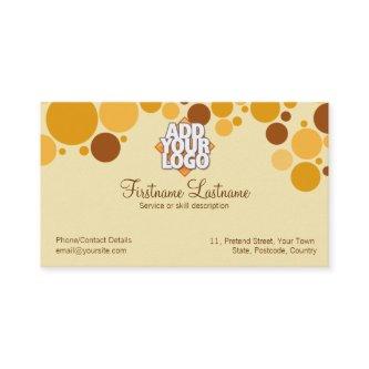 Retro Cream Bubbles