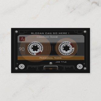 Retro DJ Music Cassette MixTape