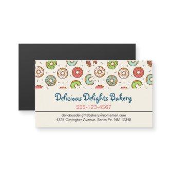 Retro Donut Pattern Cute Colorful Style