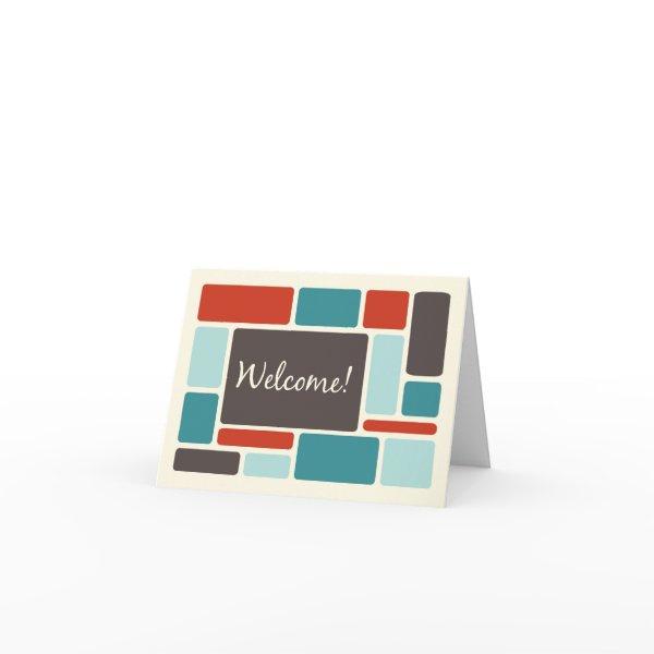 Retro Employee Welcome to the Team Card