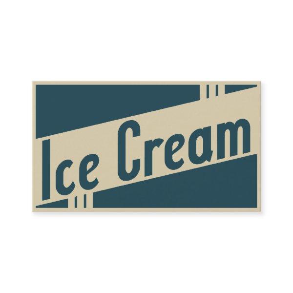 retro ice cream