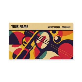 Retro Jazz Abstract Music Professional