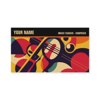 Retro Jazz Abstract Music Professional