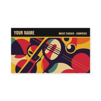 Retro Jazz Abstract Music Professional
