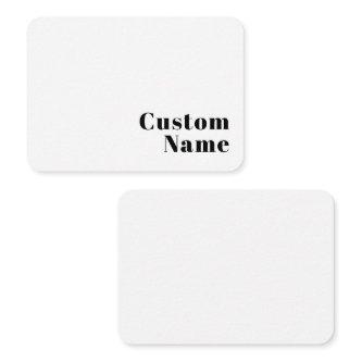 Retro Modern Minimal Name or Business Template