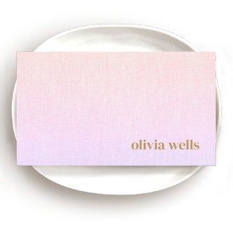 Retro Modern Minimalist Pink Gradient