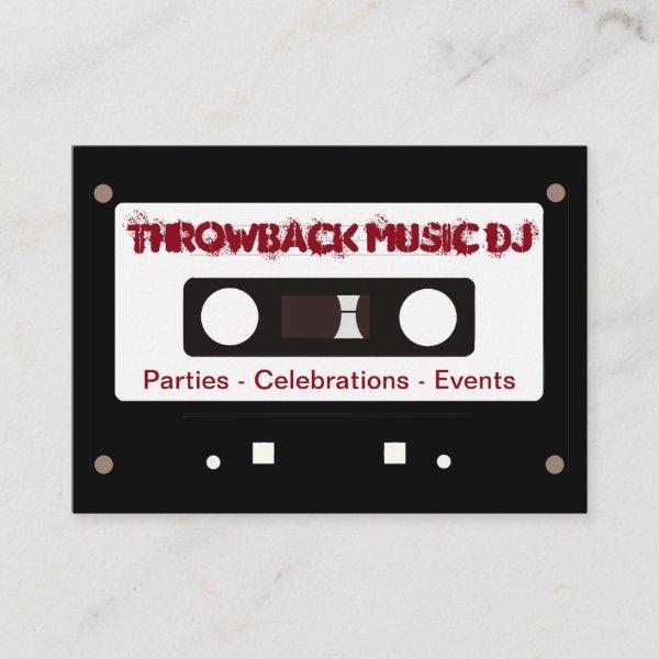 Retro Music DJ Cassette Tape Theme