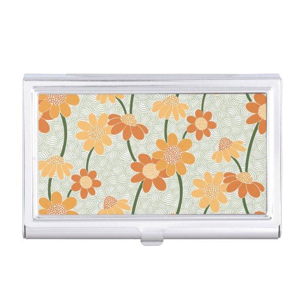 Retro muted 1970s Flowers  Case