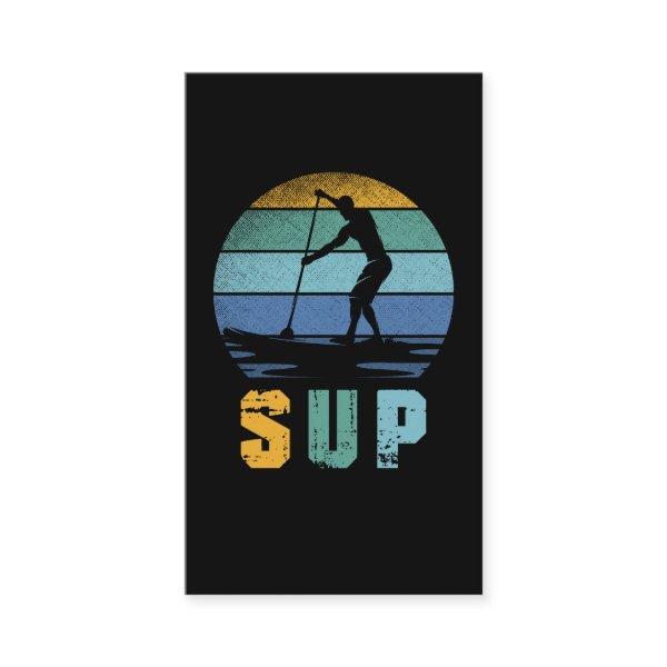 Retro Paddling SUP Stand Paddle Board