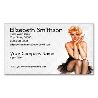 Retro Pinup  Magnet