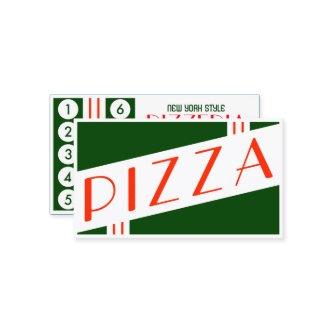 retro pizzeria customer loyalty