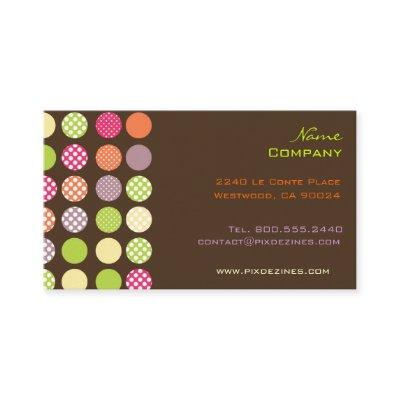 Retro Polka Dots / DIY background
