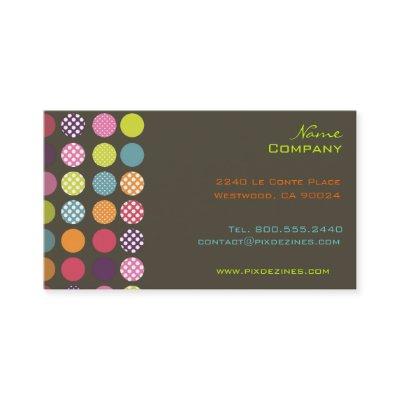 Retro polka dots/diy background color