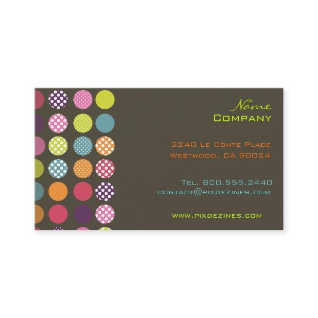 Retro polka dots/diy background color