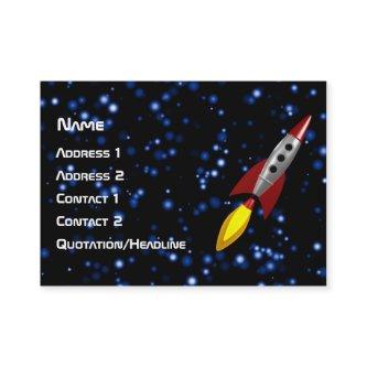 Retro Rocket 3d