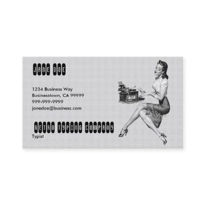 Retro Secretary B/W