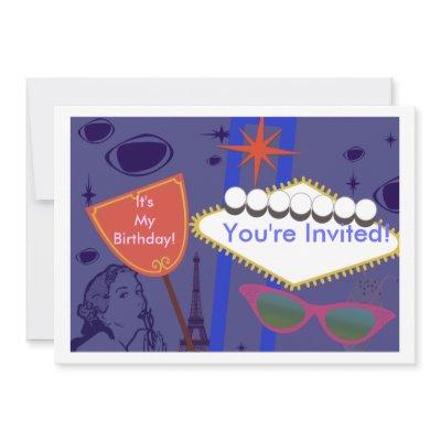 Retro Signs Invite