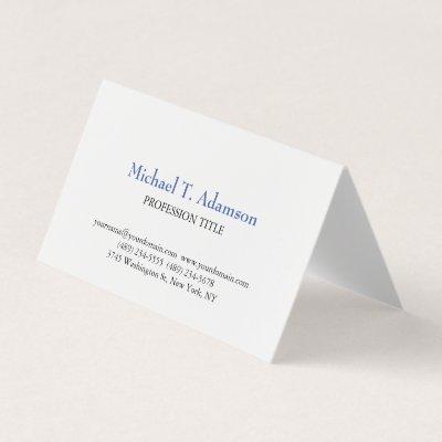 Retro Style Elegant Plain Simple White