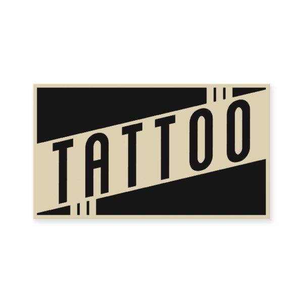 retro tattoo
