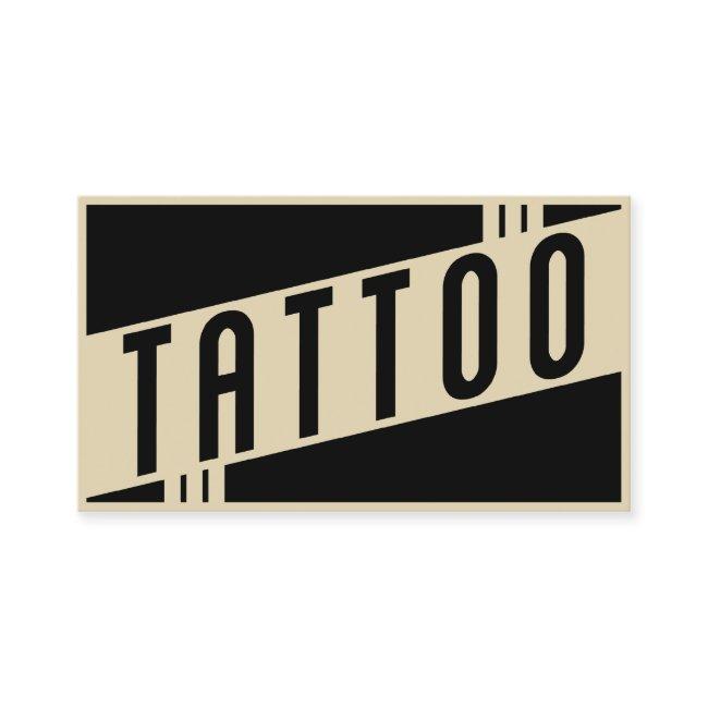 retro tattoo