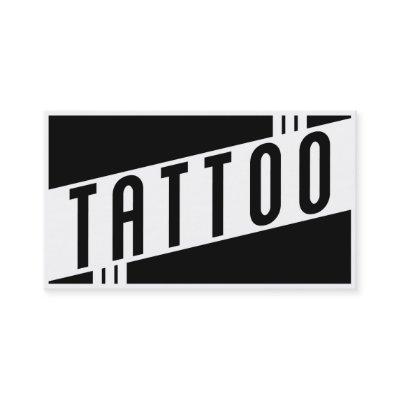 retro tattoo punch card