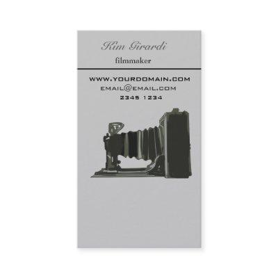 Retro Vintage Photography Filmaker Vertical