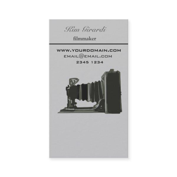 Retro Vintage Photography Filmaker Vertical