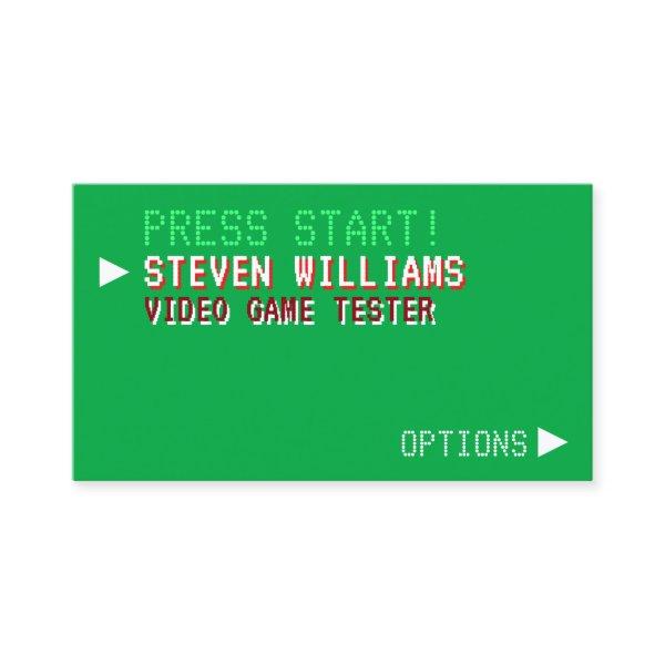 Retro vintage style video game illustrated