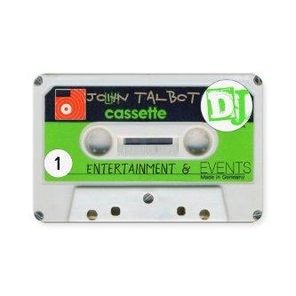 Retro W Audiotape Cassette DJ