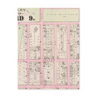 Rhode Island Catholic Orphan Asylum Atlas Map Postcard