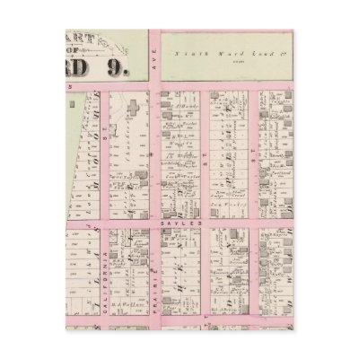 Rhode Island Catholic Orphan Asylum Atlas Map Postcard
