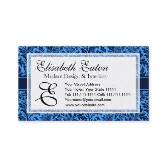 Rich Elegant Blue Floral William Morris Pattern