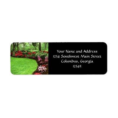 Rich Landscape Lawn Care Business Label