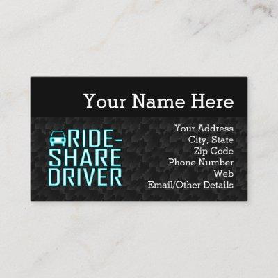 Ride Share Driver Rideshare Driving