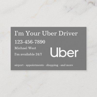Rideshare Taxi Driver  Template
