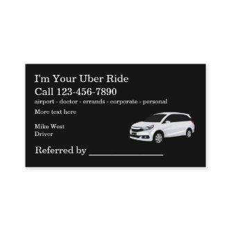 Rideshare Taxi Driver Referral